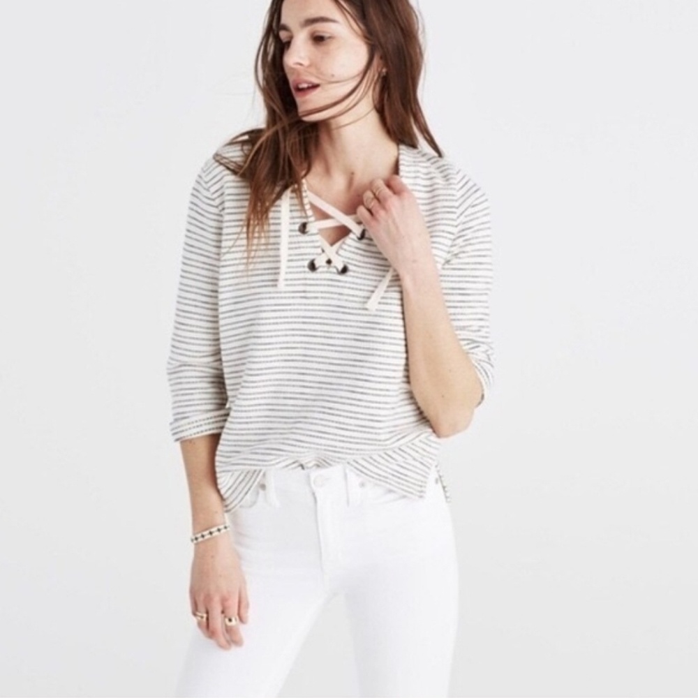 Madewell striped sweater